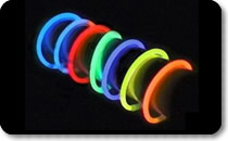 Glow stick braclets